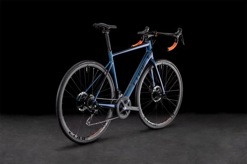 Cube Attain Road Bike 2022 atlanticblue/orange-1